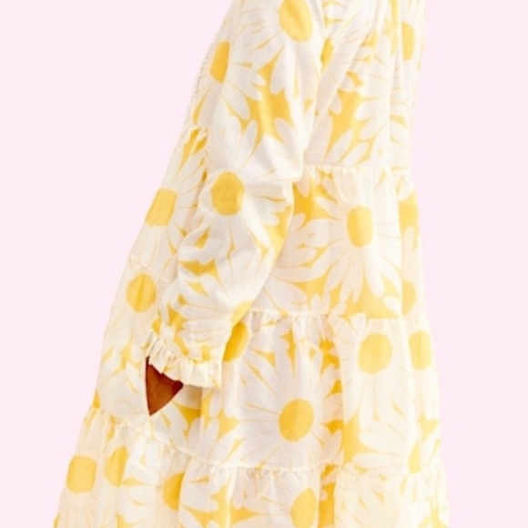 EYWASOULS MALIBU CORA MINI DRESS IN DELIGHTFUL DAISIES - Picture 2 of 14